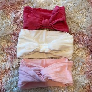 Baby bling bows pink